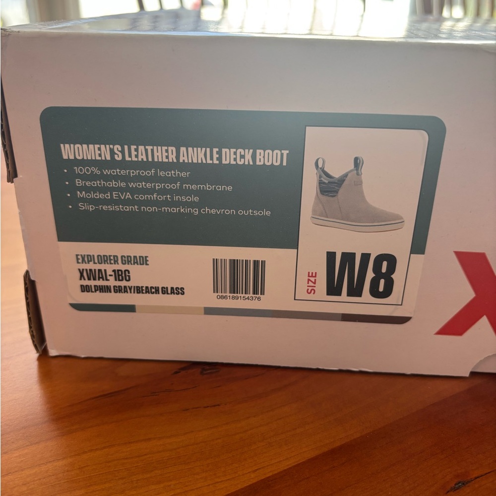 Woman’s XtraTuf Leather Ankle Deck Boot - Picture 3 of 6